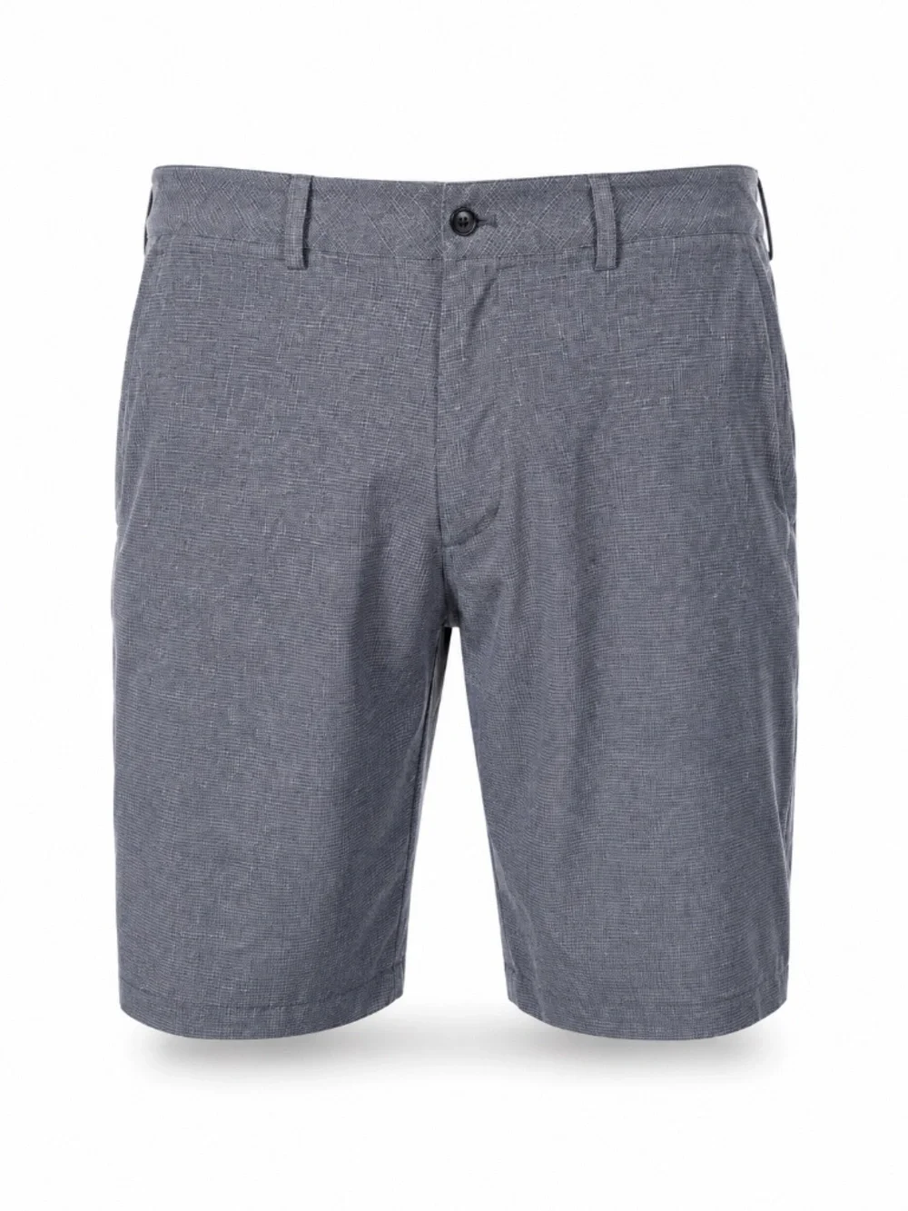 Walter Hagen Flat Front Textured Grid Golf Shorts Men’s 34 Gray